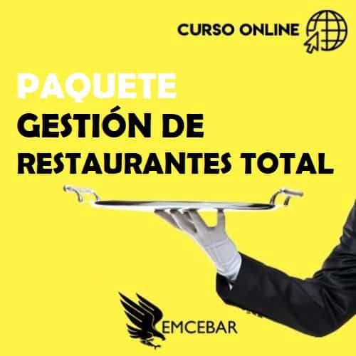 Paquete Gestión de Restaurantes TOTAL para la gestión total de restaurantes.