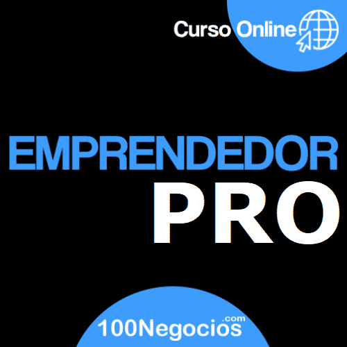 El logo de Paquete Emprendador Pro, una plataforma que ofrece cursos de emprendimiento.