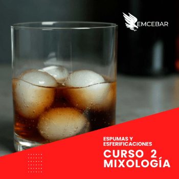 curso de Mixología 2. Espumas y esferificaciones